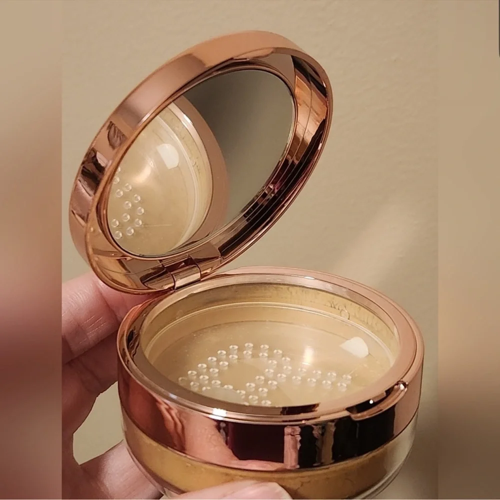 Makeup Revolution Conceal & Fix Loose Setting‎ Powder Deep Honey 0.45oz New